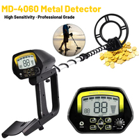 MD-4060 New High Sensitivity Metal Detector Professional Underground Gold Detector Precise Detection Jewelry Treasure Hunt