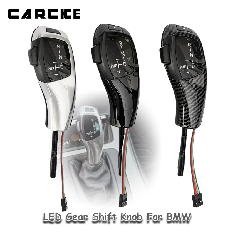 LED Gear Shift Knob Retrofit Kit for Car Accessories BMW E90 E91 E93 E81 E82 E84 E87 E88 E89 E46 E61 E60 E83 X3 E85 E86 E39 E53