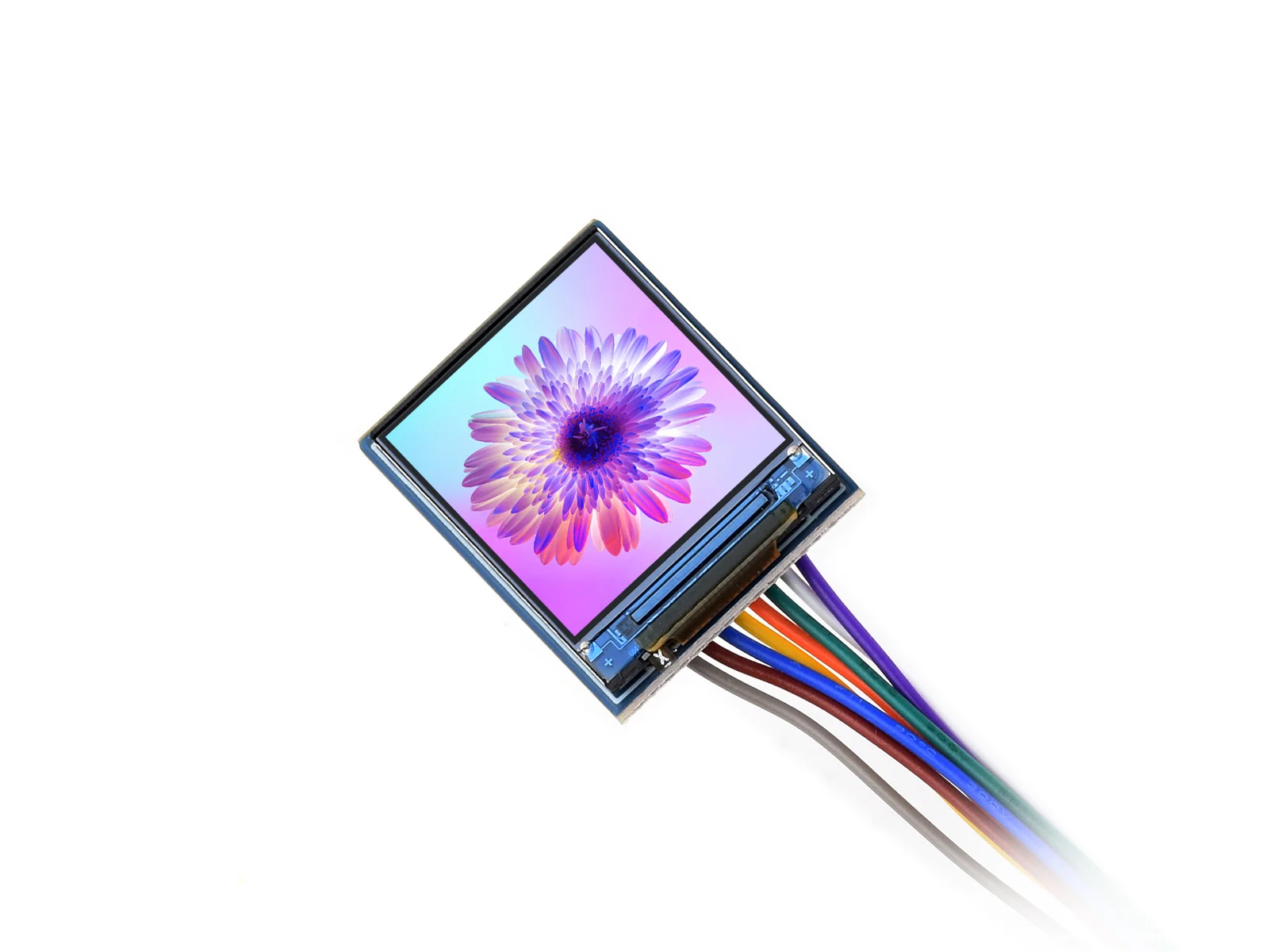 وحدة عرض LCD مقاس 0.85 بوصة، واجهة SPI، ألوان 65K، IPS، 128 × 128، تأتي مع أمثلة لسلسلة RPi/ESP32/Jetson/RP2040/STM32