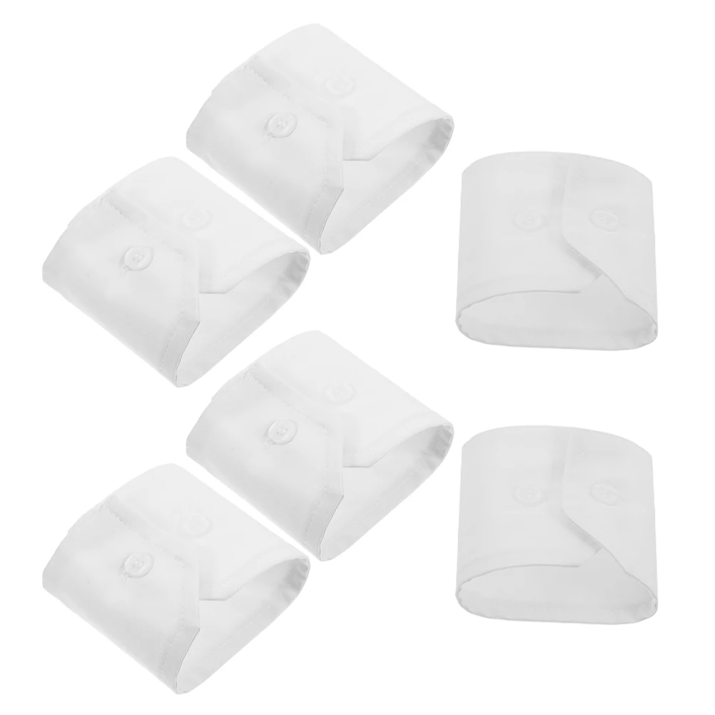 

3 Pairs Three-dimensional Lace Cuffs Wrist Fashion Women Sleeve Accessory Fabric White Detachable