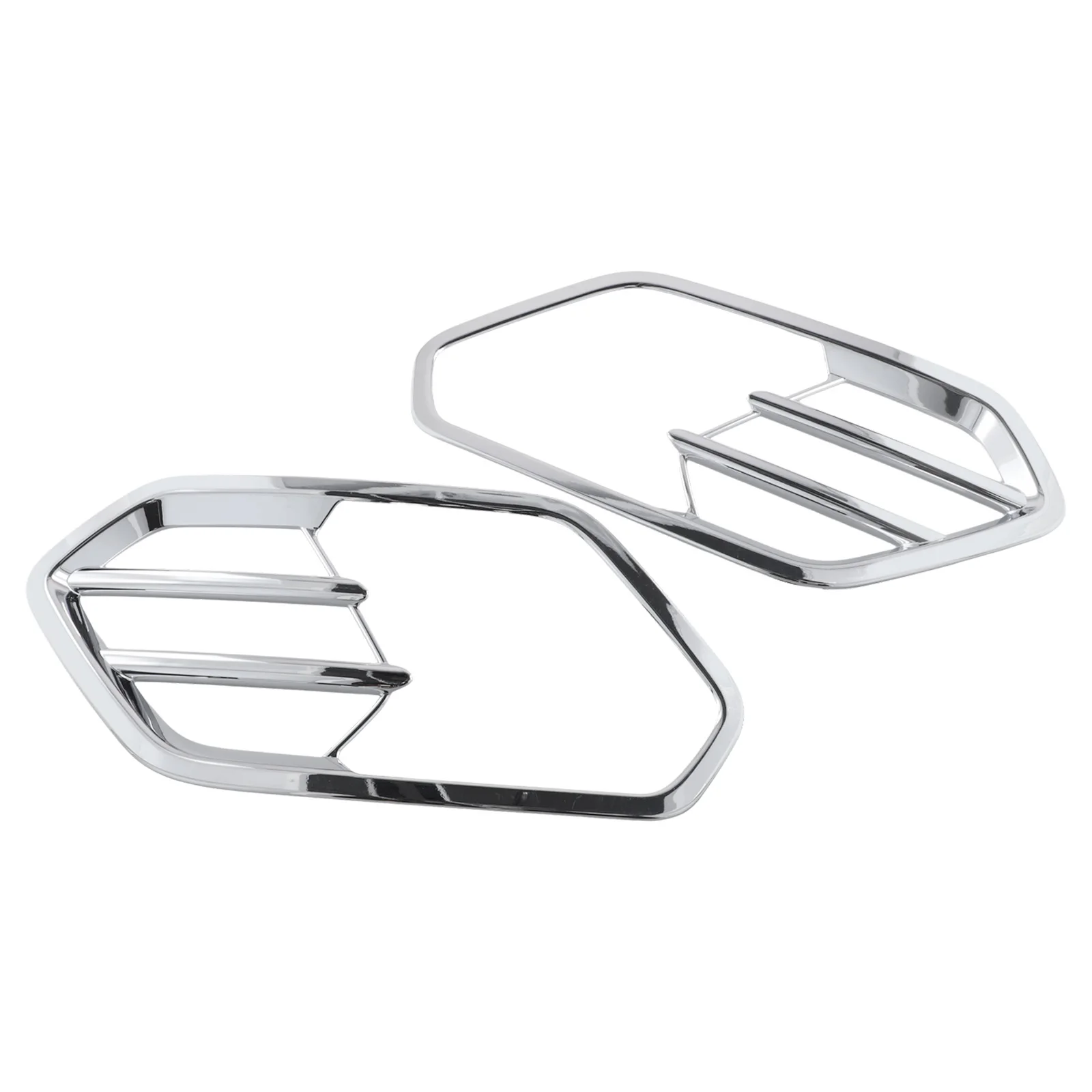 

Sleek Chrome Front Fog Light Cover Trim for Ford Escape For Kuga Easy Peel and Application for Instant Upgrade