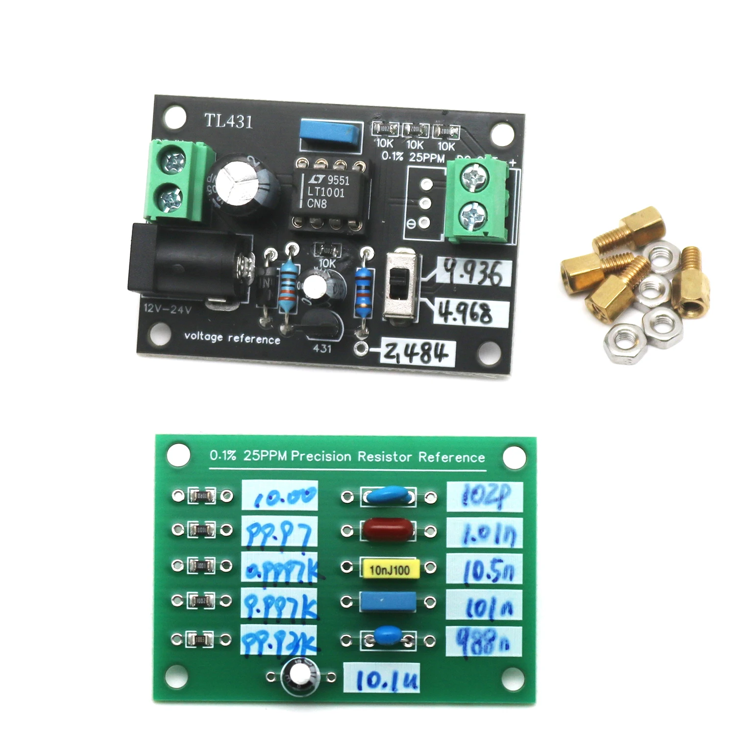 TL431 Voltage Reference Board / 431 Reference Voltage Source/resistor Reference Board Calibration Multimeter