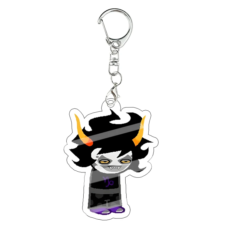 Homestuck AdiosToreador Dave Acryl-Schlüsselanhänger Dekorationszubehör Anhänger Schlüsselanhänger Figuren Mädchen Tasche Geburtstagsgeschenk – Detail 20