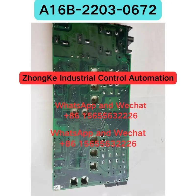 Used A16B-2203-0672 circuit board Functional test OK Fast delivery