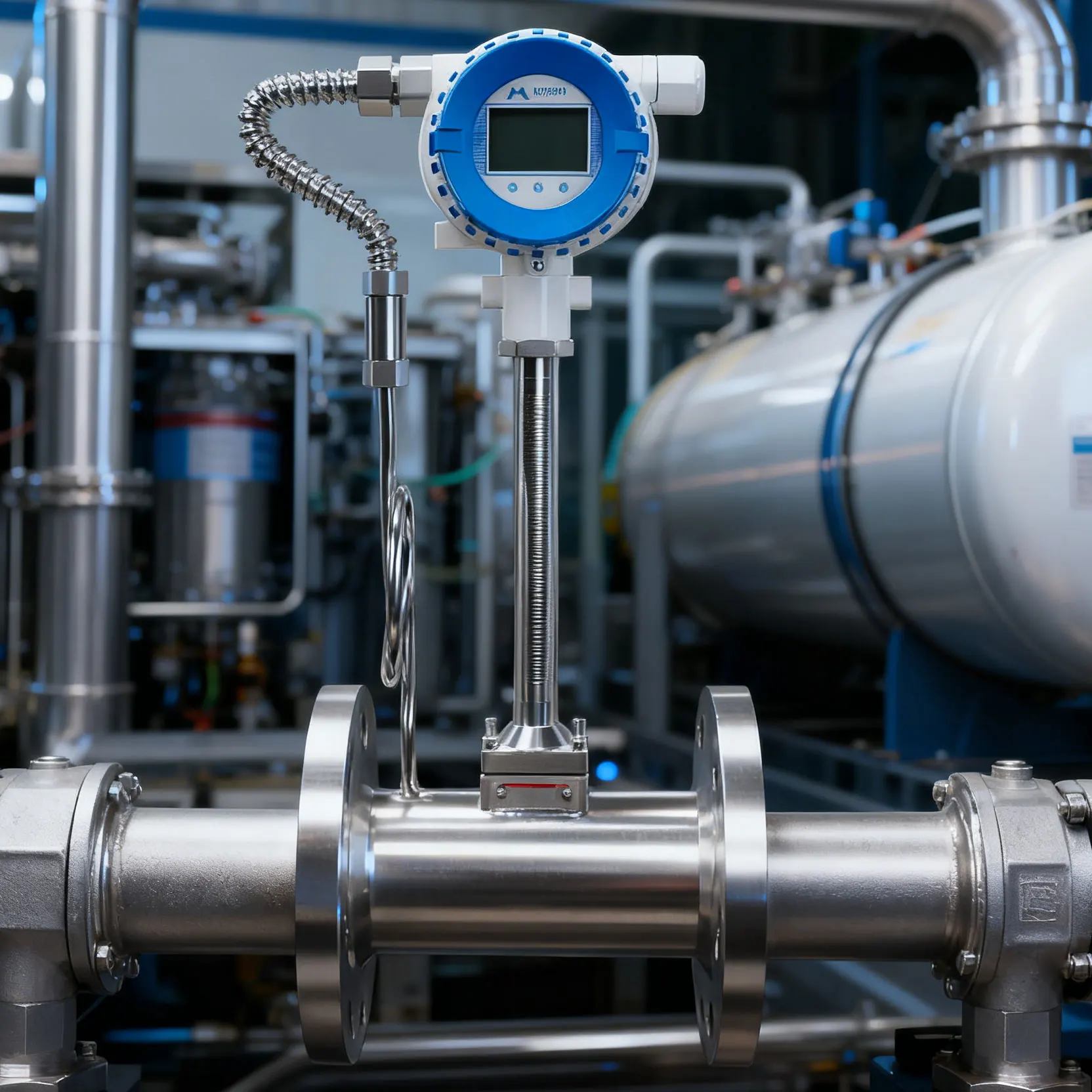 

KFMH Industrial Systems High Performance Fast Response Vortex Flowmeter Accurate Flow Monitoring Vortex Flow Meter