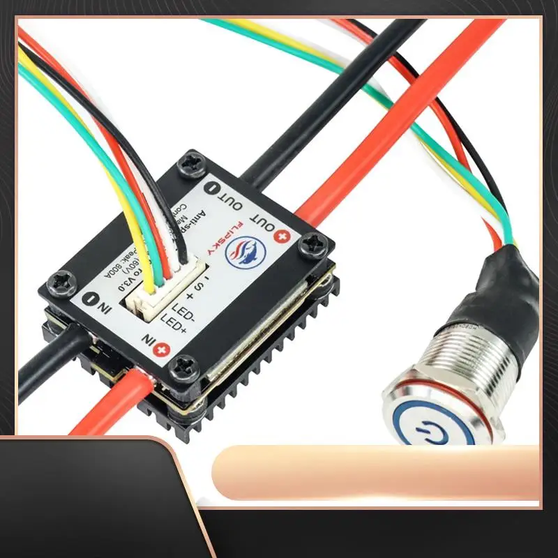 

FLIPSKY 1 шт. противоискровой переключатель Pro V3.0 ESC переключатель с радиатором запасные части для электрического скейтборда/электрического велосипеда/самоката/роботов