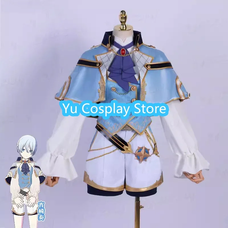 

Yu-Cosplay YOISAKI KANADE Косплей Костюм Игровой Проект Sekai Косплей Необычный Вечерний Костюм Жилет Рубашка Брюки Хэллоуин Униформа На Заказ