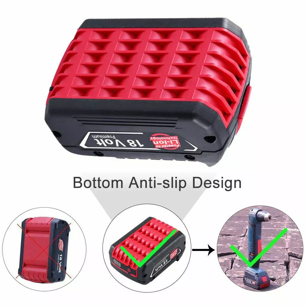 بطارية 18 فولت 8000 مللي أمبير في الساعة لبوش BAT618 احترافية GBA GBH GSR GSB BAT620 BAT609G BAT614 بطارية بديلة للحفر الكهربائي #2