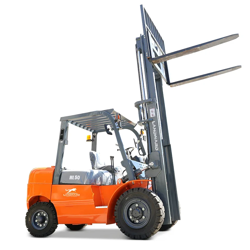 Load 3 Tons And Lift 3 Meters Port Terminal Container Handling Forklift Wholesale 5 Ton Small Diesel Forklift Euro 5 Customized