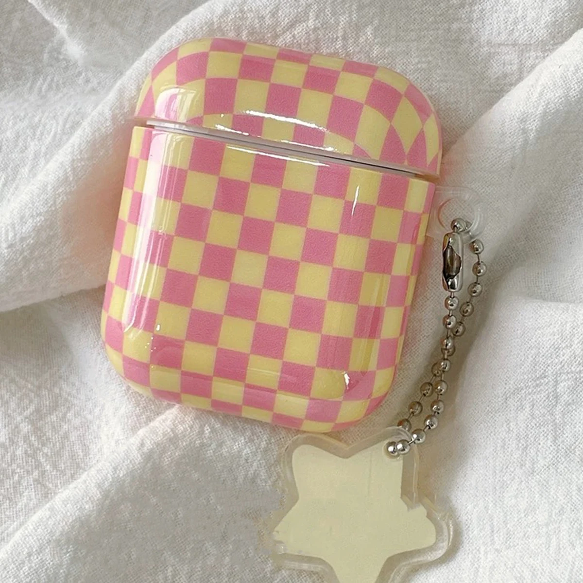 Simple Striped Grid Suitable For Apple Earphone Protective Case Airpodspro2 Wireless Bluetooth Earphone Case