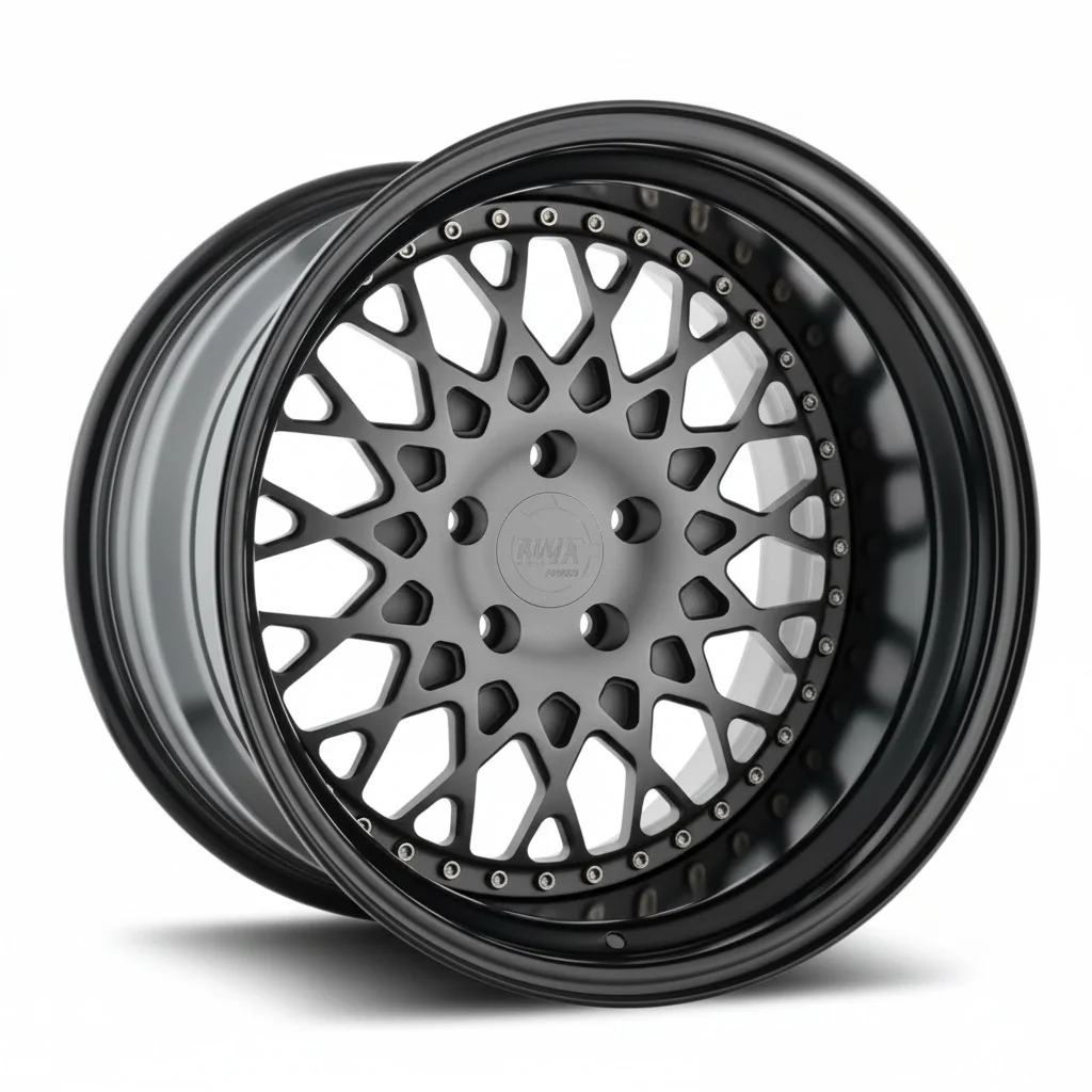 

3 Piece Forged Wheels, 17 18 20 Inch Forged Metal Rims, 18x9 5x114.3 5x100 Passenger Car Wheels, Heavy Duty Part
