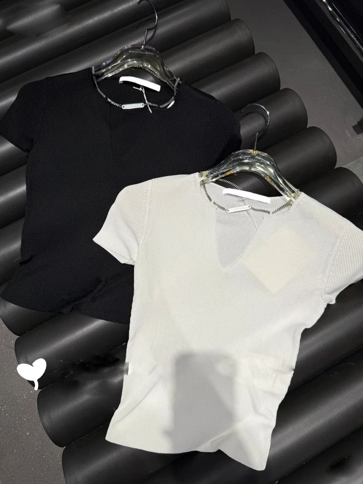 

Трикотаж с цепочкой для похудения Heidd Aw 2300, лето в стиле ретро, обычная длина све, чистый цвет, мода для поездок на работу