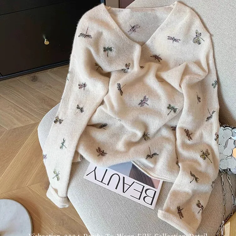 

Sweaters Jumpers Cardigans Womens For Woman Korean Style Mohair Plush Texture Sporty Button Home Evening Soft Cozy Comfortable