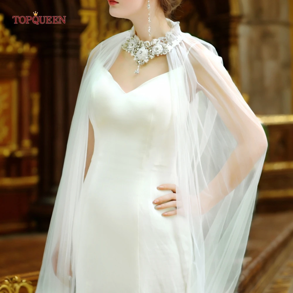 Top queen g20 Braut schal Sommer Bolero für Frauen drapiert Hochzeit Cape Schleier Spitze Top Chiffon Bolero Cape für Sommer Bolero DIY