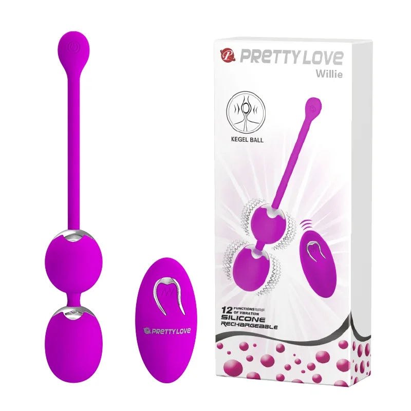 Pretty Love Kegel Balls Vaginal Enge Übung Vibrierende Eier Fernbedienung Geisha Ball Ben Wa Balls Sex Produkte Sex Spielzeug