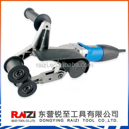 yyhc RAIZI Hot sale handheld electric stainless steel pipe belt sander/grinder/polisher with sanding belts