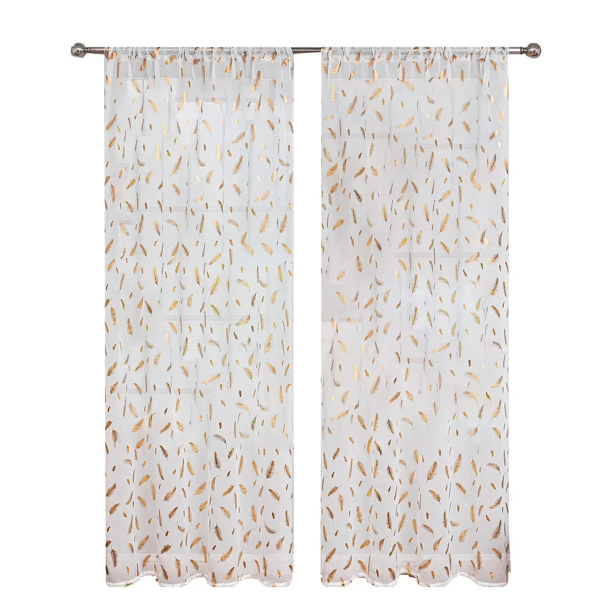 NH4041Small feather curtains for sun protection