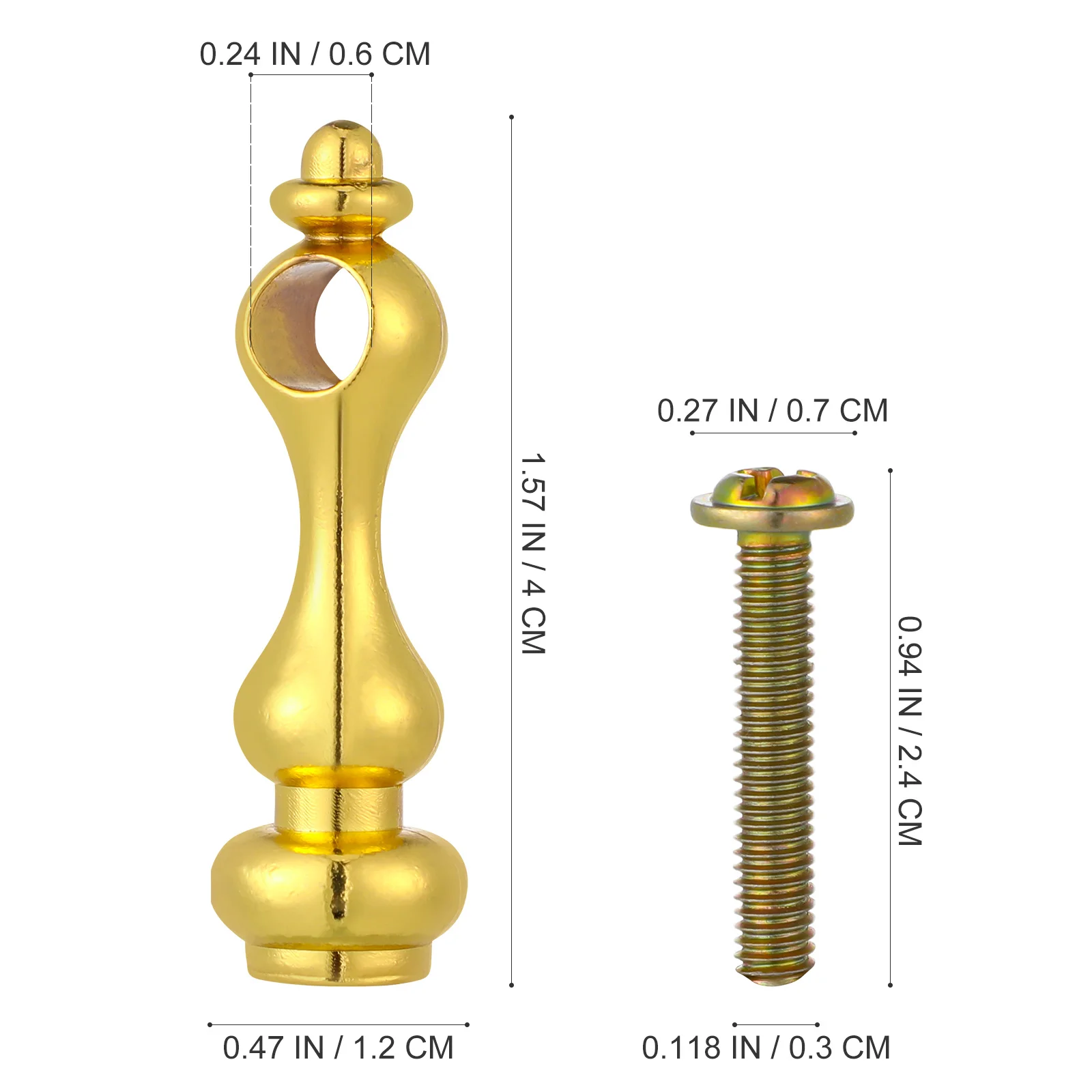 Рисунок 5 - металлические шпиндели для мебельных соединителей