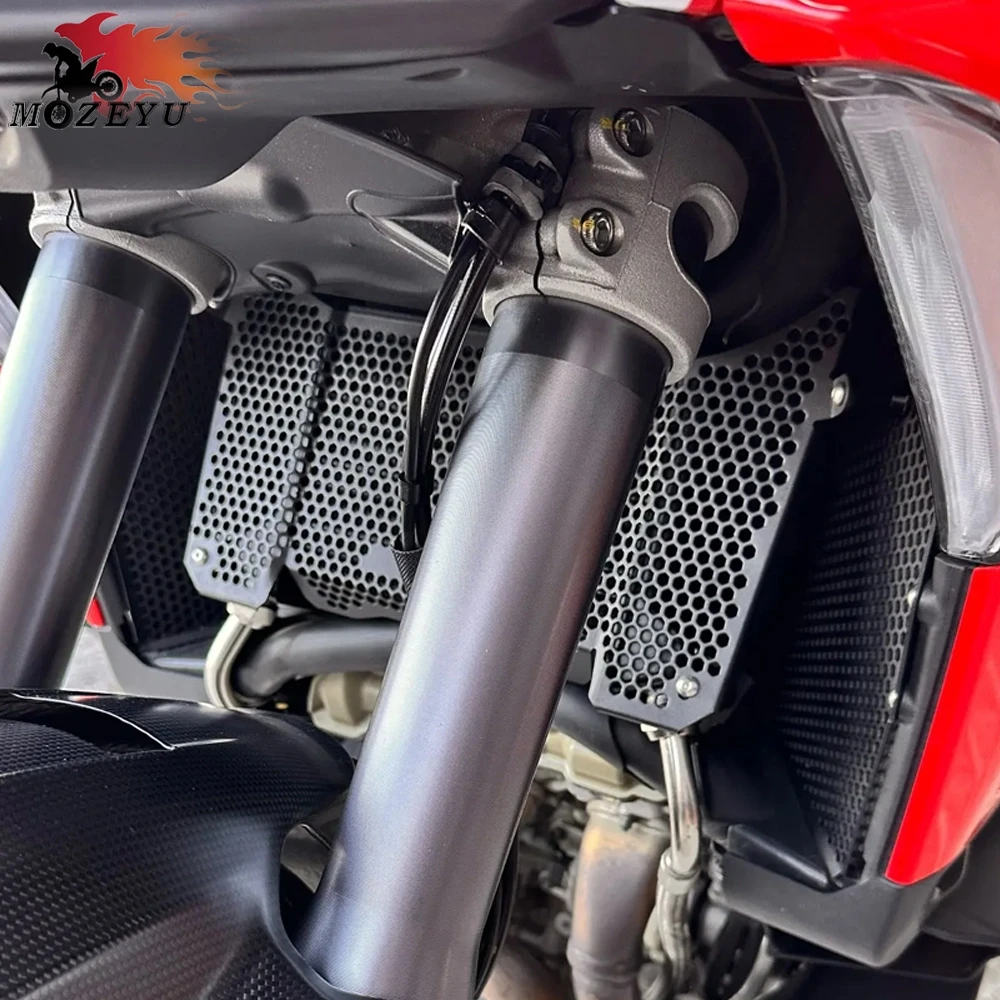 

FOR Ducati Multistrada V4 S V4S Sport 2021 2022 2023 2024 Radiator Guard Protector Grille Cover Multistrada V4 Pikes Peak Rally