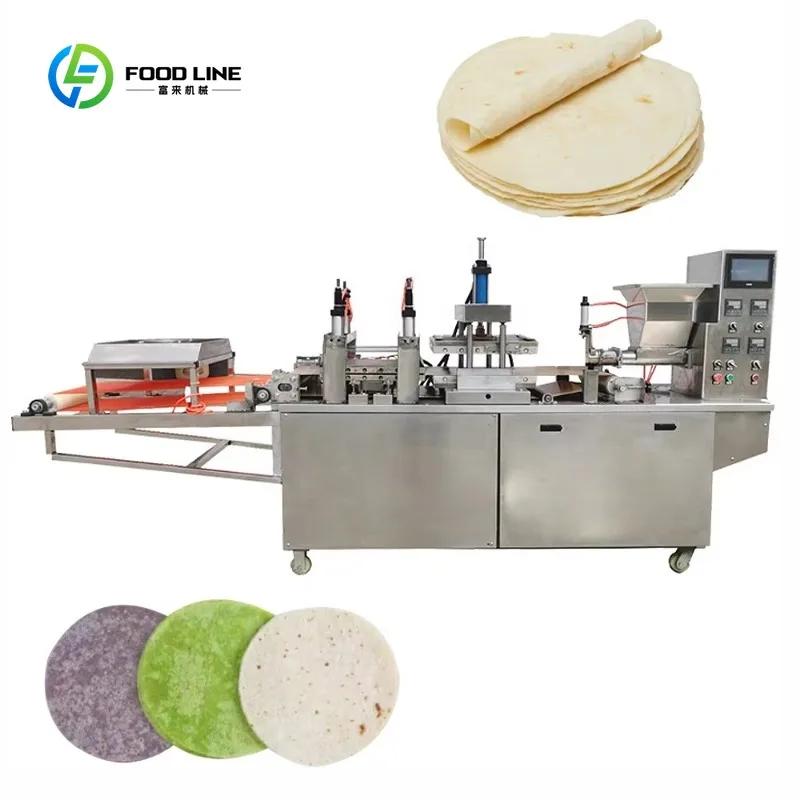 Machine à tortillas, pain pita, roti, crêpes et pancakes entièrement automatique personnalisée, prix