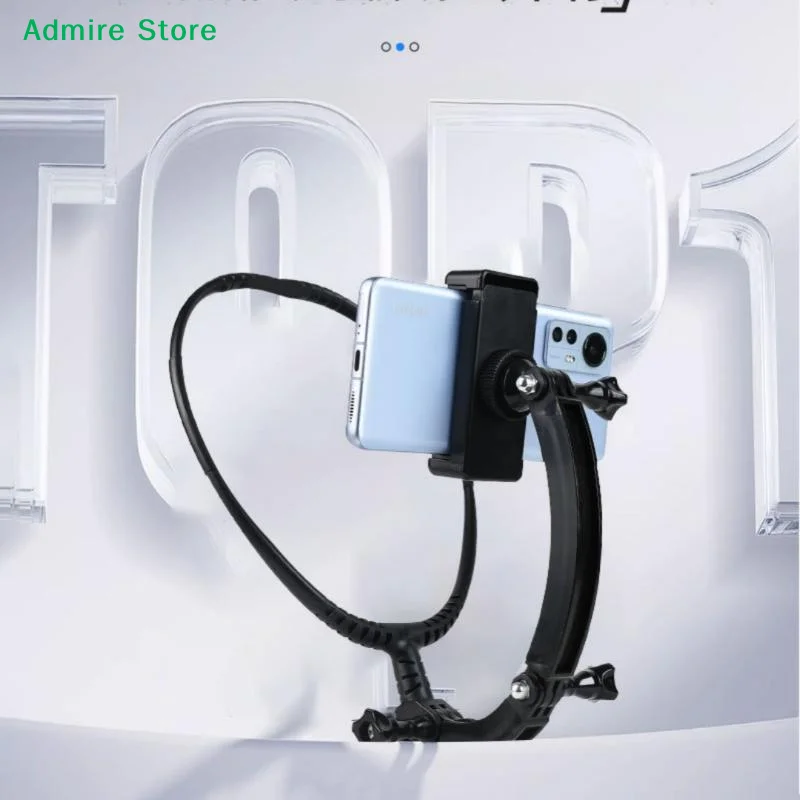 

1 Set Wearable Hanging Mount Universal Bracket Hands Free Neck Phone Stand Holder For Camera Action Grip