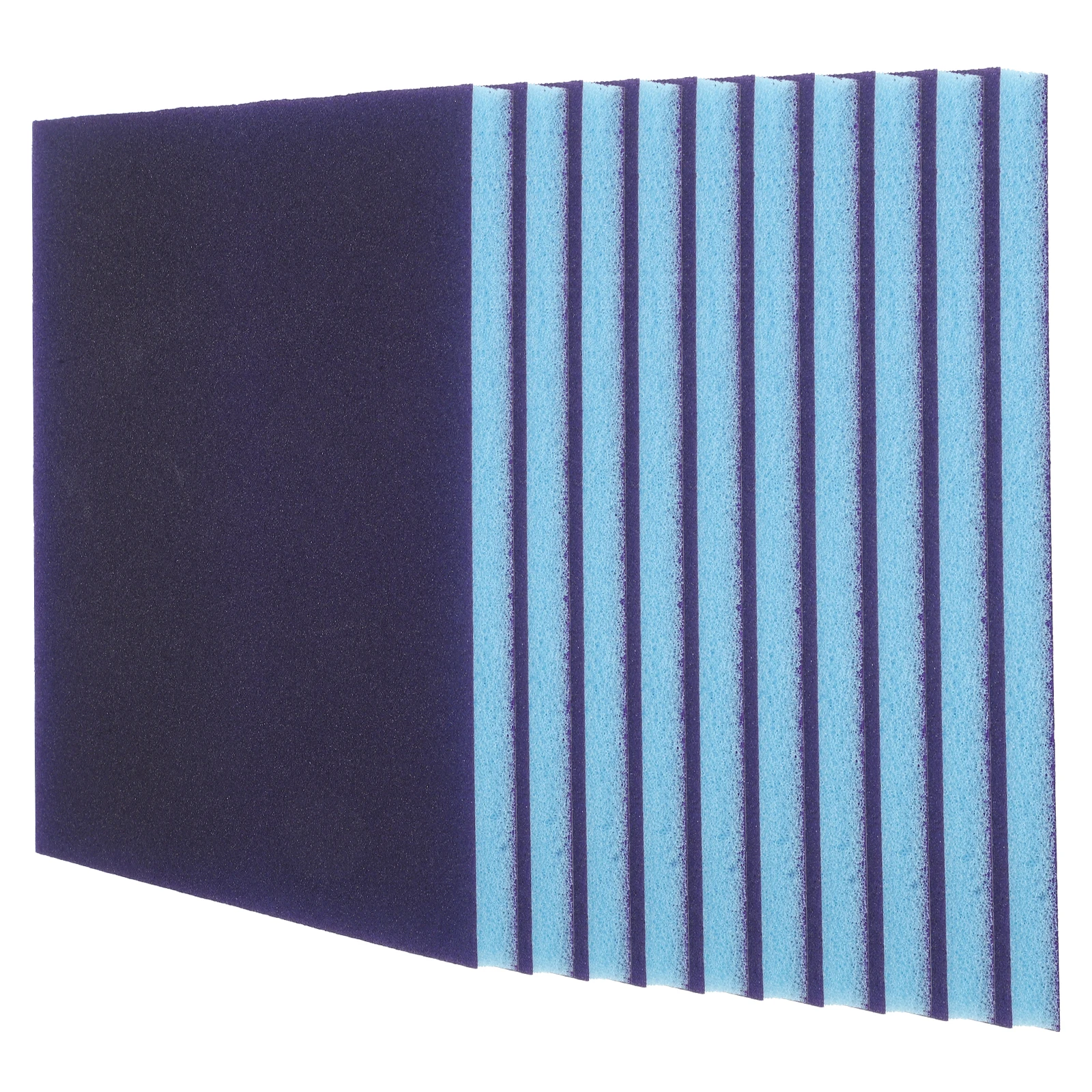 

10pcs Sponge Washable Dual-Sided Blocks For Wood Metal Wet Sanding Block Plastic Furniture Wet Dry Sanding Pad