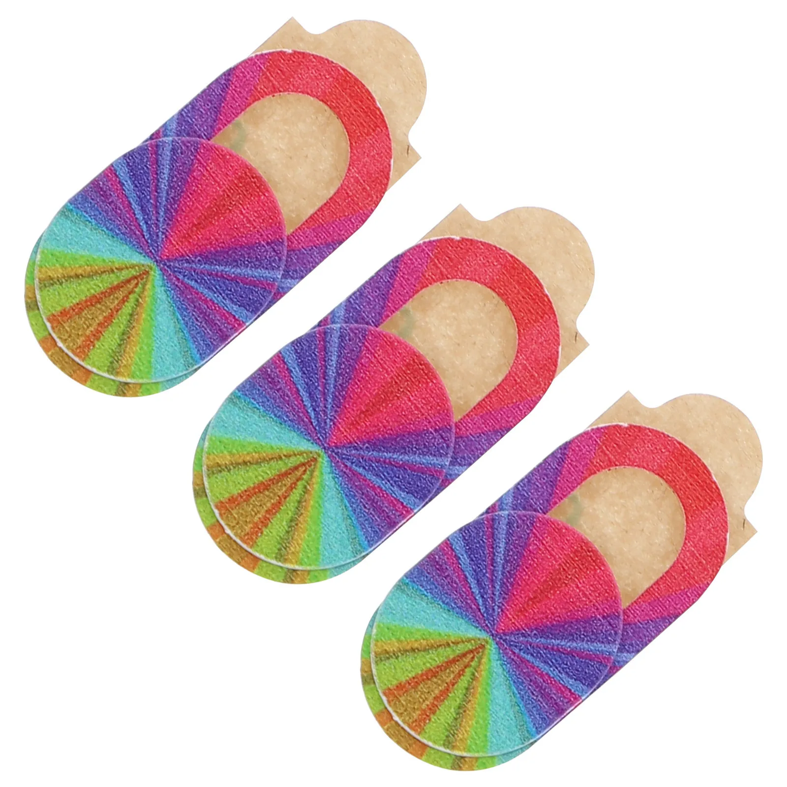 3 szt. Osłona Prywatności na Kamerę Laptopa Kompatybilna z Telefonem Tabletem PC, Ochrona Przed Podglądaniem, Wytrzymały ABS