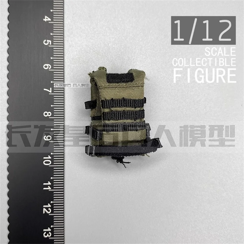 

1/12 Female Girl Soldier Doll Toys Model Hang Chest Vest Leg Bags Pant Accessories For 6" Doll Figure Collect HASUKI PA006