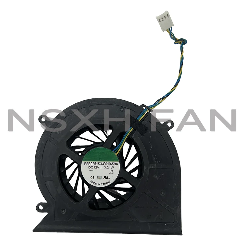 USED S562 EFB0251S3-C010-S9A 12V 3.24W PWM Cooling Fan