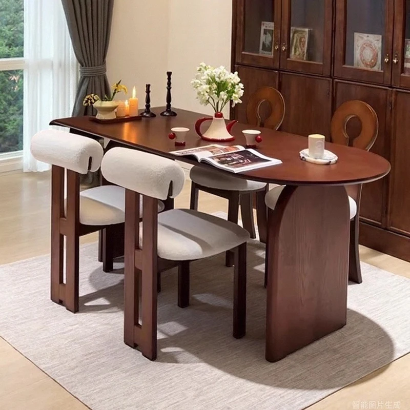 

Storage Modern Dining Table Italian Minimalist Space Saving Vintage Dining Tables Unique Design Comedores Home Furniture