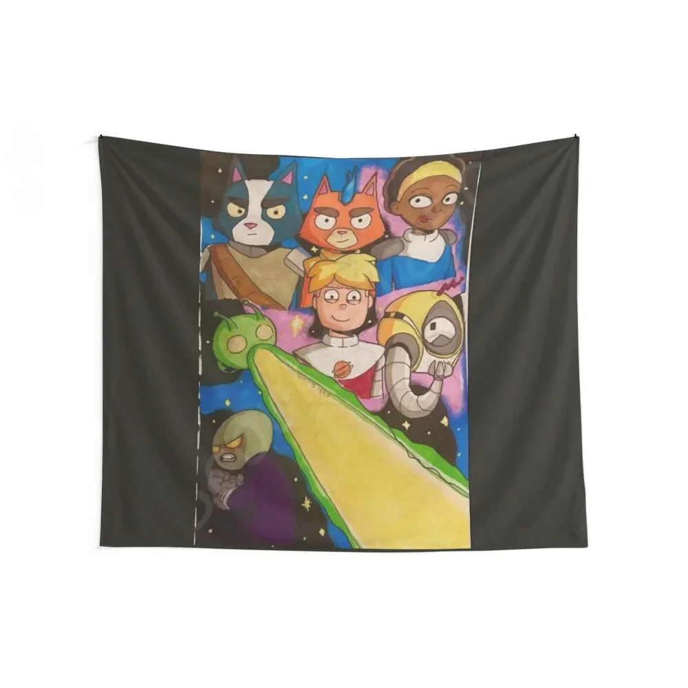 Final Space Tapestry Aesthetic Room Decoration Cute Decor Decorations For Room Wall Decorations Tapestry