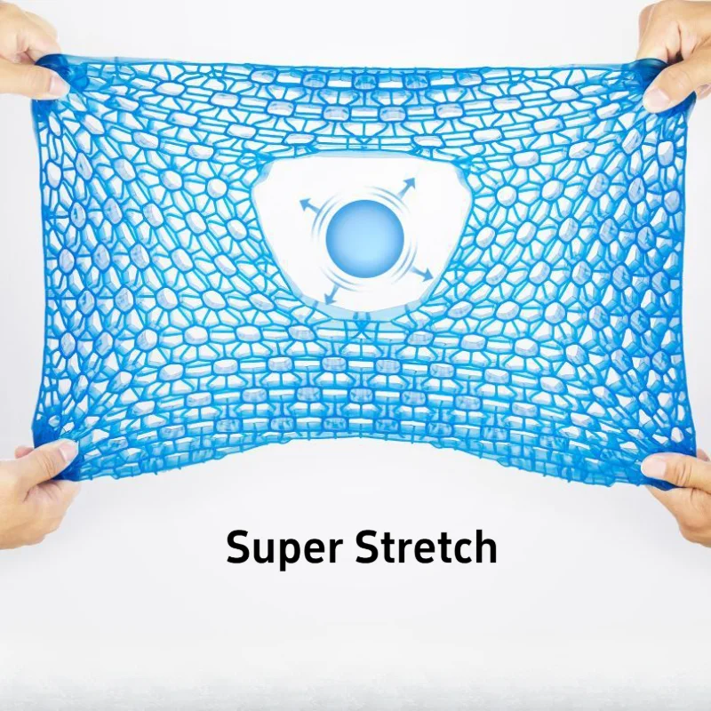Breathable Thick Honeycomb Gel Cooling Cushion, Silicone Ice Pad Long Sitting Mat for Office Home Commuter Car Chair Summer Use