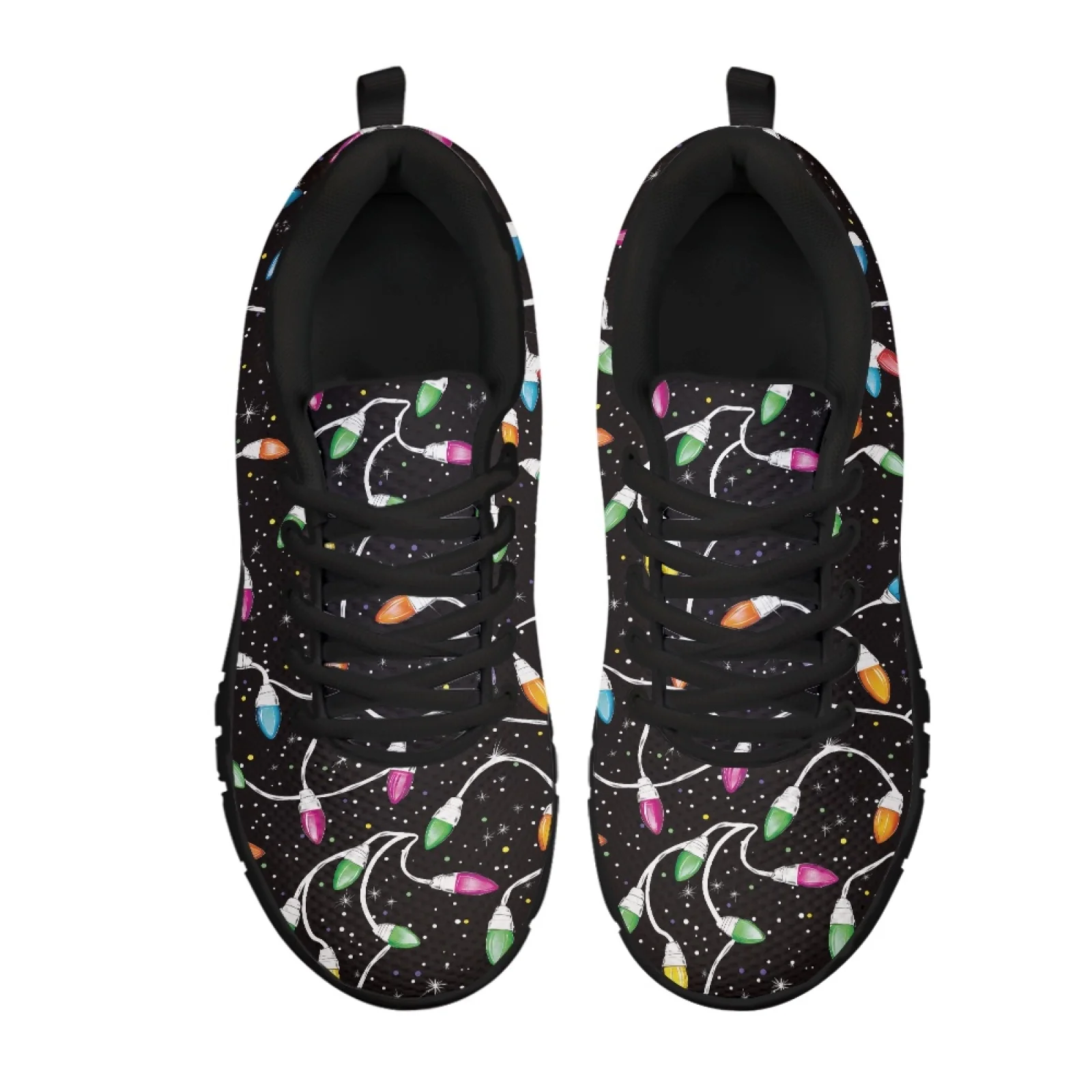 Coloranimal Fairy Lights Womens Fitness Sneakers for Walking and Standing Non Slip Nursing Shoes for Women for Travel