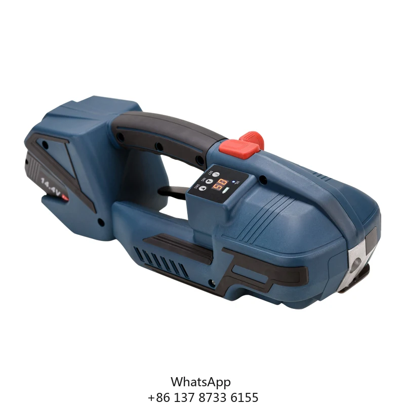 

Powered Handheld PET PP Semi Automatic Battery Strapping Machine Industrial Electric Strapping Tool