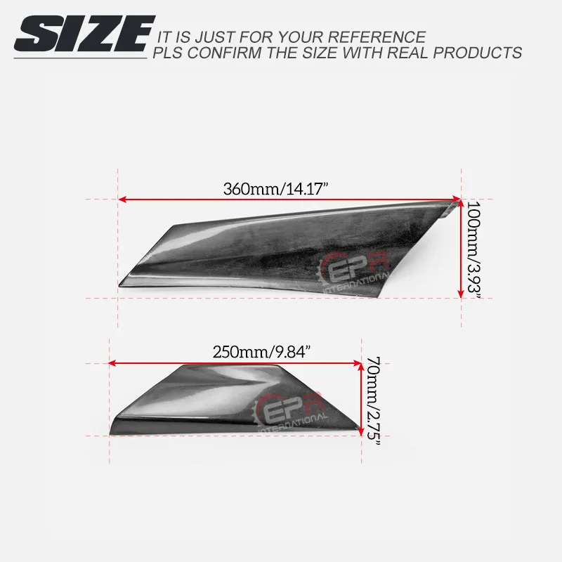 SAAR متوافق مع أجزاء تعديل ألياف الكربون Honda Type R FK8 غطاء محرك السيارة الأمامي طراز Varis سبويلر فتحة التهوية