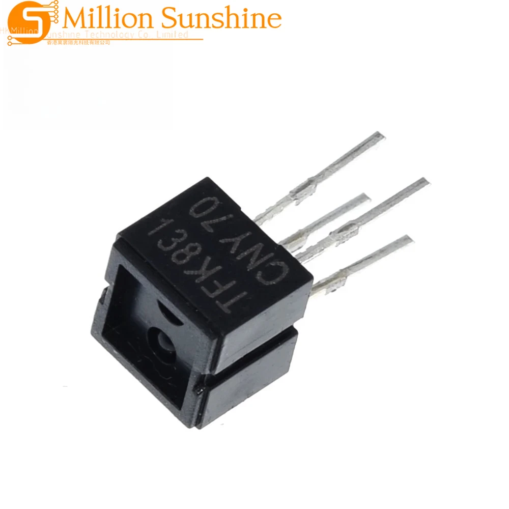 FUSUPI 10PCS CNY70 Reflection Photoelectric Switch Photoelectric Sensors For arduino