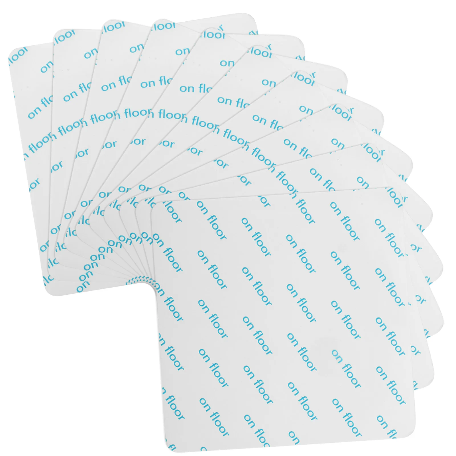 

10pcs Non-slip Stickers Washable Grippers for Carpet Tape Area Rugs Detachable Pad Removable Useful