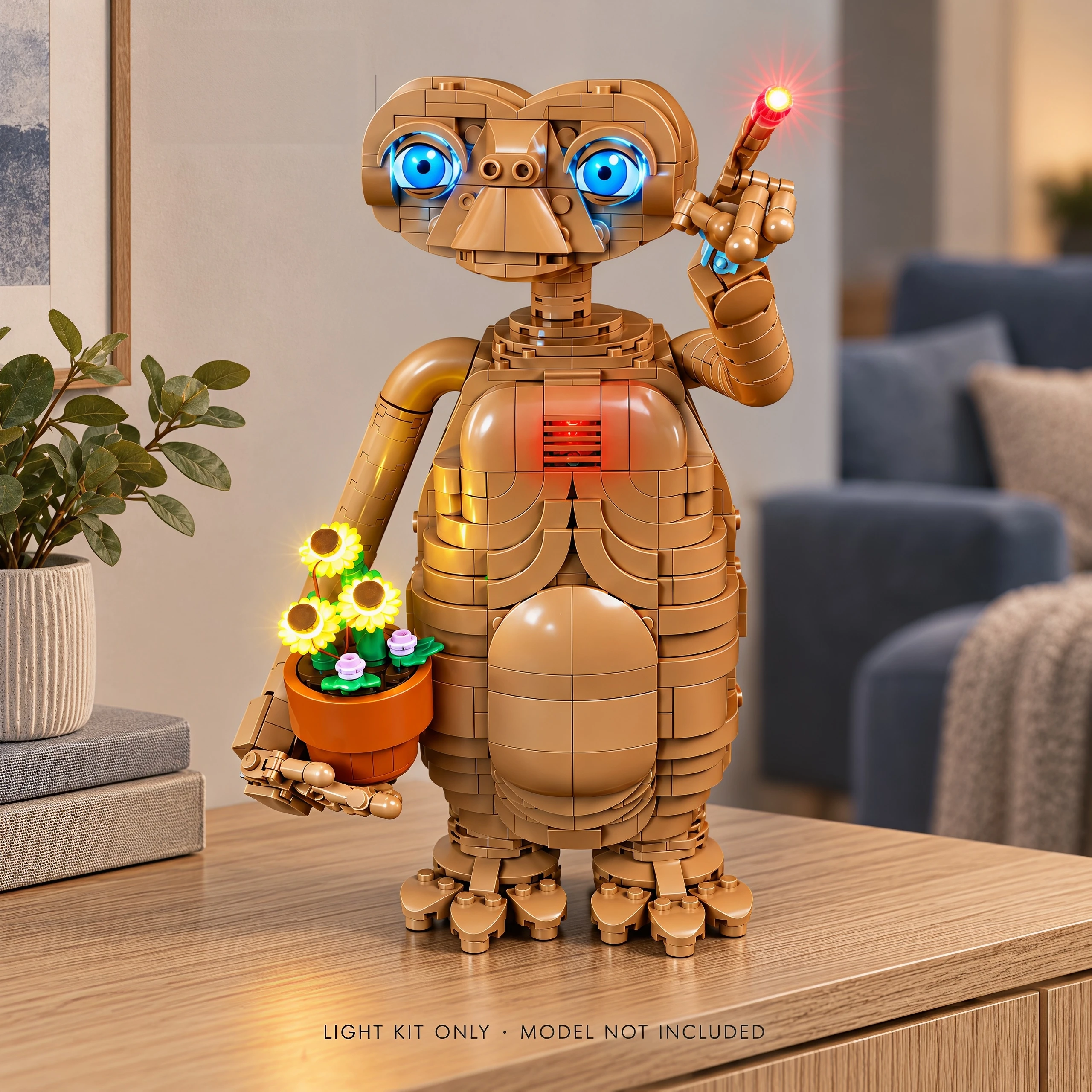 MAXCXT LED Light Set For LEGO  21370 E.T. the Extra-Terrestrial  DIY Decorative Lamp （Not Include Lego Building Blocks Set）