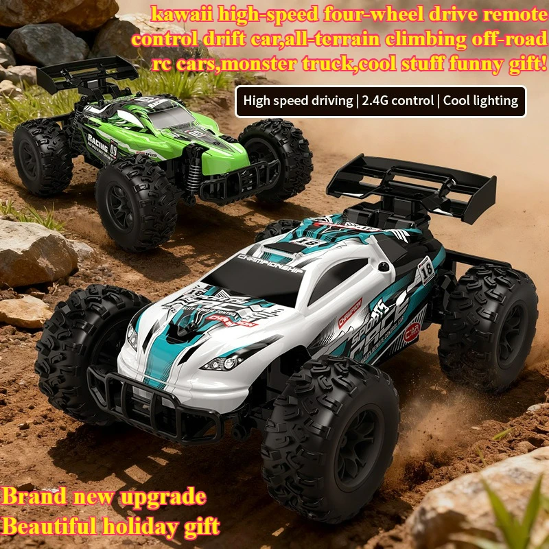 

Игрушечный автомобиль Cool Stuff, забавный подарок-высокоскоростные 4WD радиоуправляемые автомобили, Kawaii Off-road Rc Drift Car, Monster Truck, автомобиль с дистанционным управлением, игрушки для детей