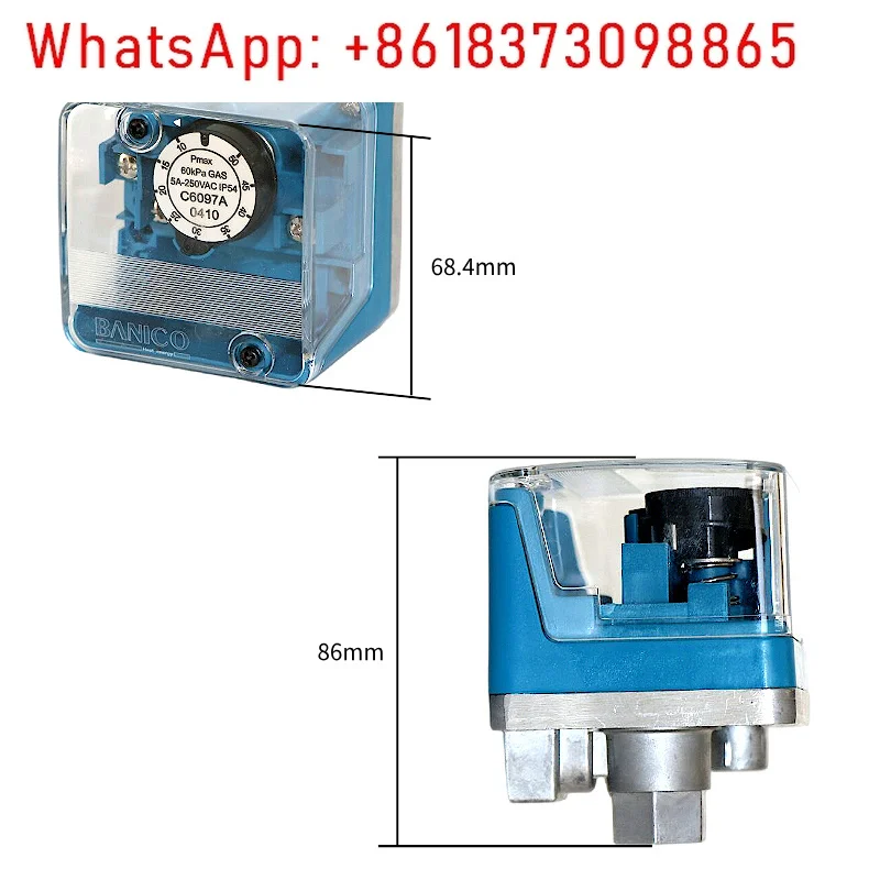 pressostat-de-moniteur-de-pression-de-gaz-c6097a2110-2210-2310