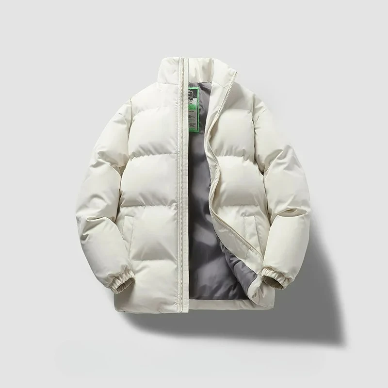 

Новая зимняя мужская утепленная куртка, популярная модная хлопковая стеганая куртка, повседневная спортивная уличная ветрозащитная парка, пальто для холодной погоды