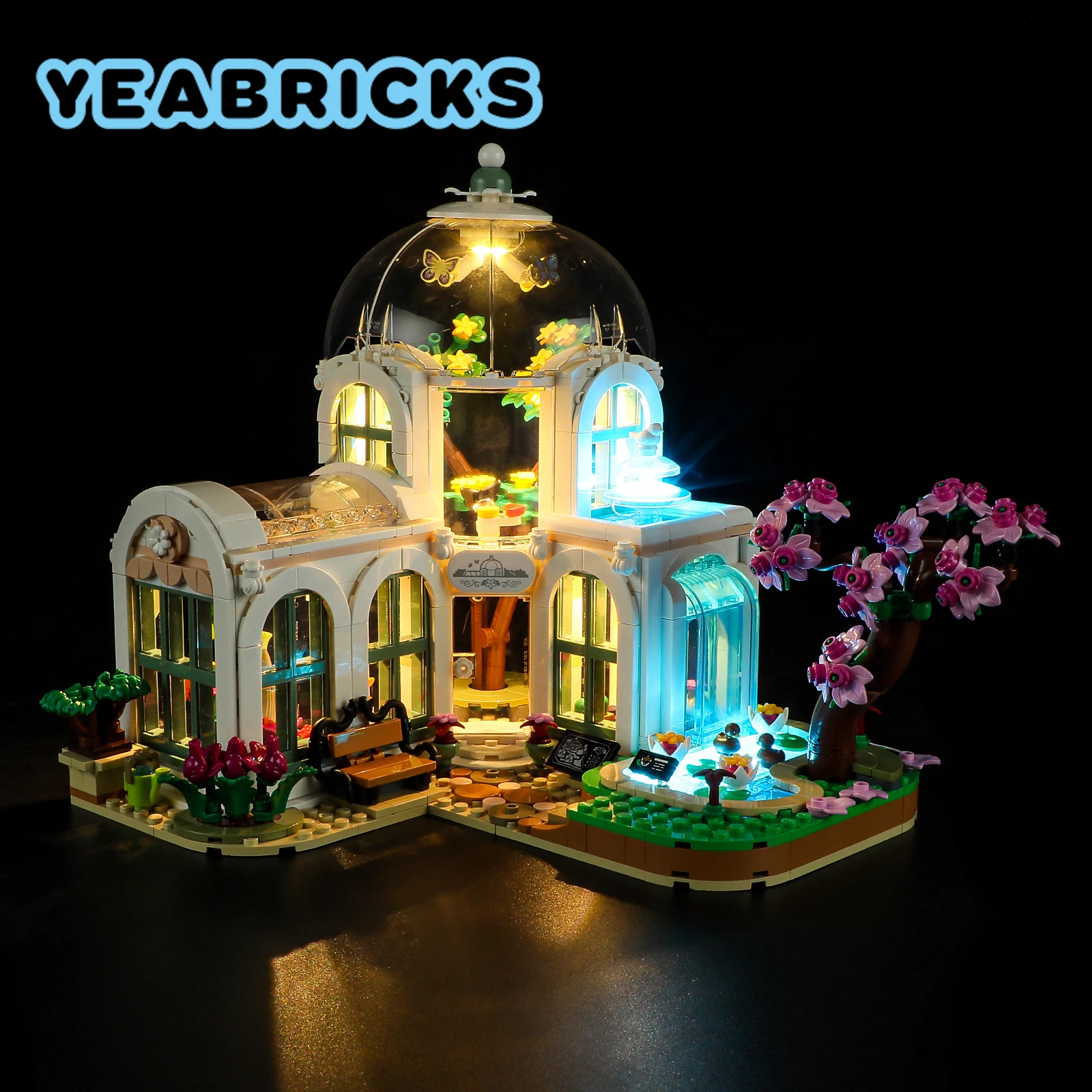 YEABRICKS LED Light Kit for 41757 Botanical Garden Building Blocks Set (NOT Include the Model) Bricks Toys for Children