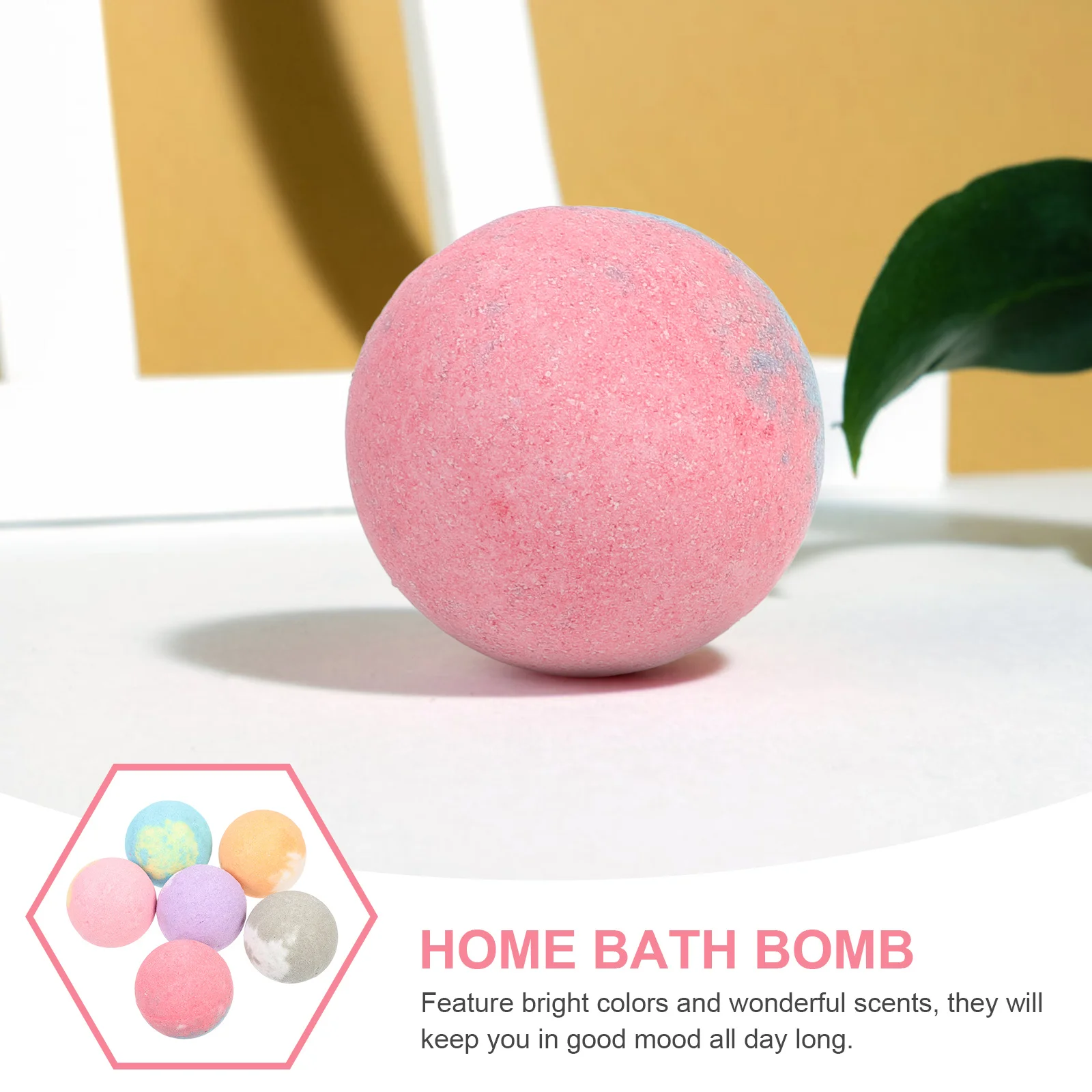 6 قطعة كرات حمام نقع القدم متعددة الوظائف المحمولة المنزلية الاسترخاء الروائح العناية بالبشرة ترطيب تبييض #5