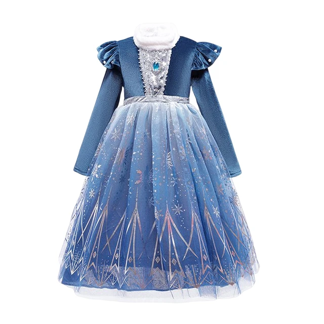 Frozen elsa winter dress sales