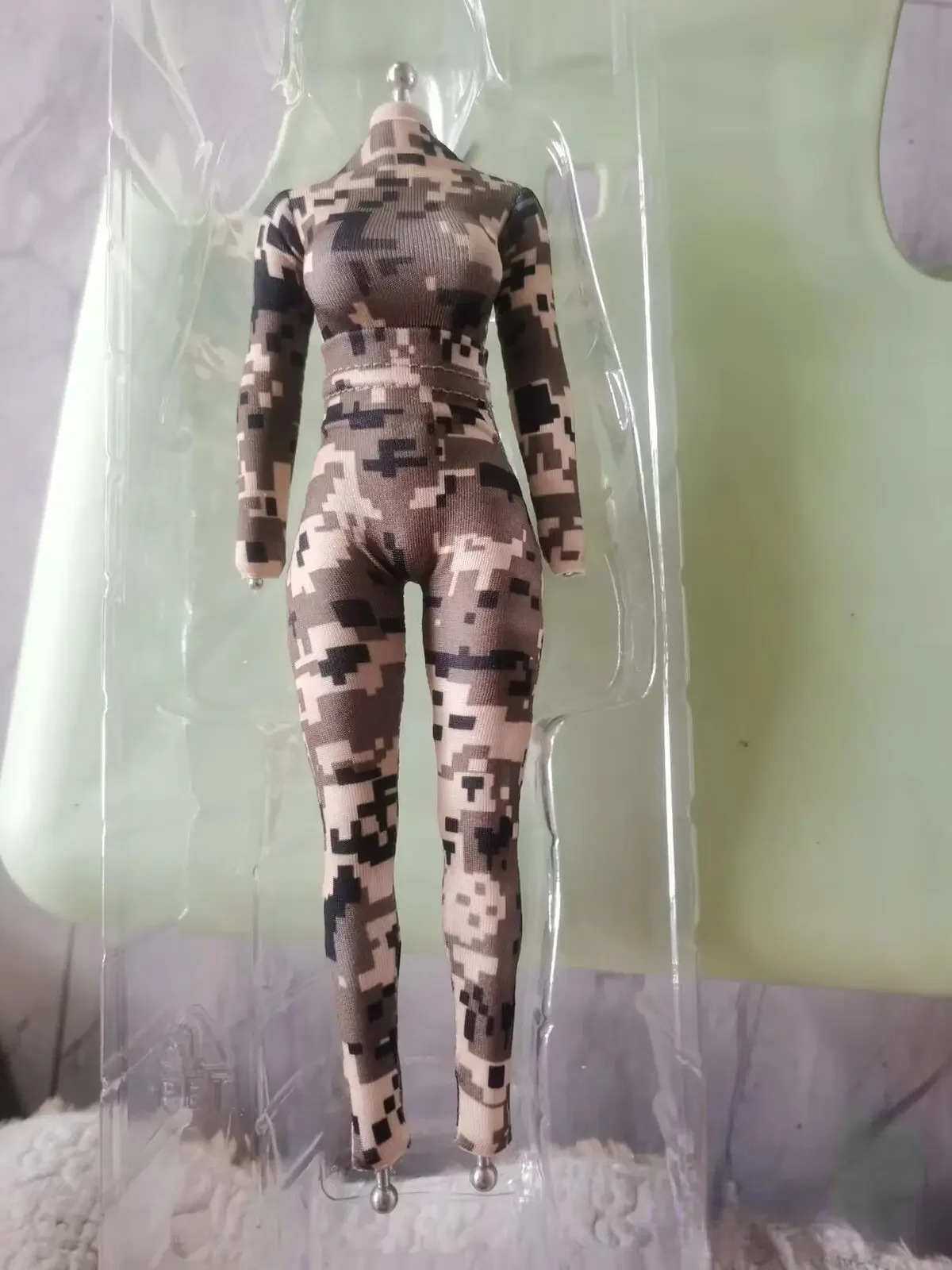 1/6 Scale Soldier Tight Fitting Suit Model for 12''female