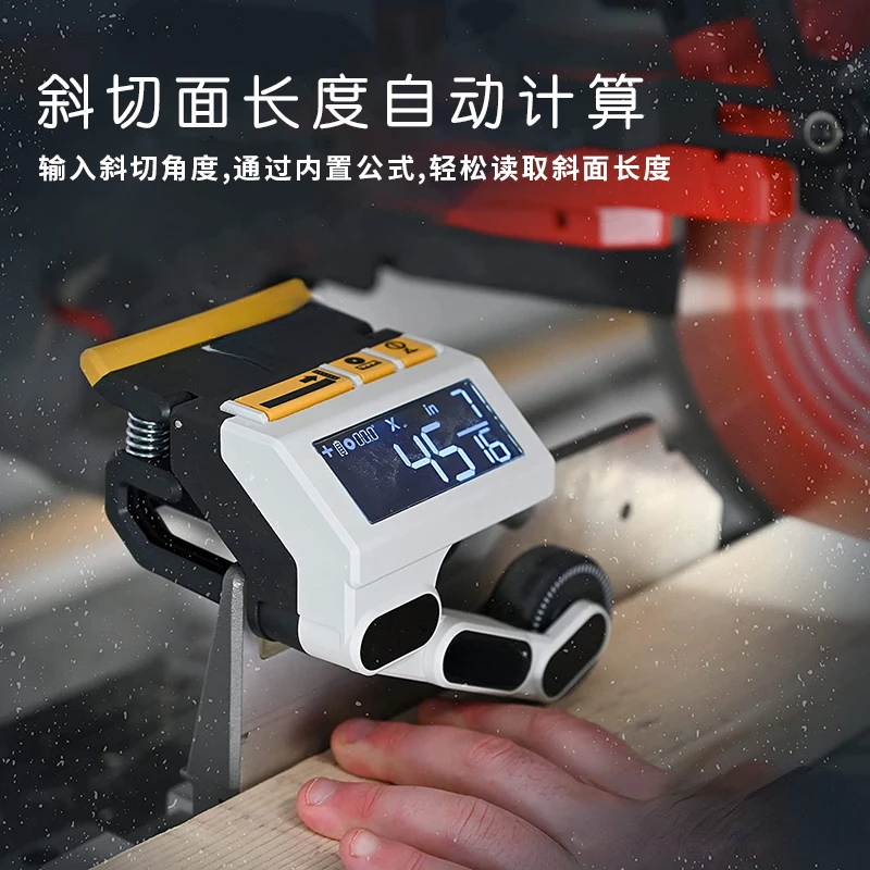 Digital Display Sliding Measuring Instrument M1 Mitre Saw Cutting-off Grinder Intelligent Accurate Measuring Tool