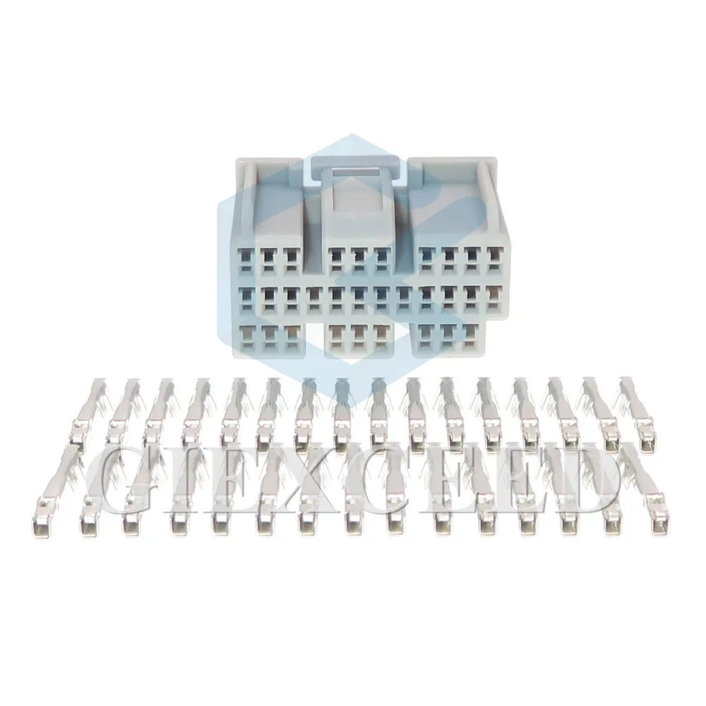 

31-контактный 179680-5 разъем переменного тока в сборе автомобильного кабеля автомобильный жгут проводов пластиковый корпус электрический разъем