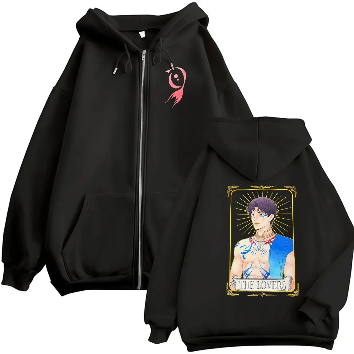 Love and Deepspace Game Fans Hoodie Men's Women Vintage Long Sleeve Pullover Sweatshirt Clothing Fashion Fleece Oversized Hooded