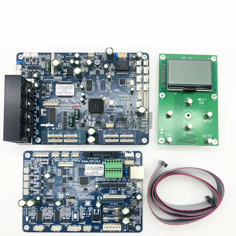 Jucaili Senyang DTF Board Kit for I3200 Double Head JL Version I3200 Board Kit Sublimation CNYK White for DTF A3 60cm Printer