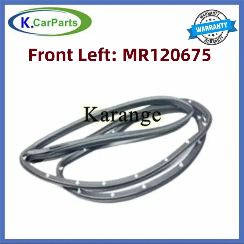 Door Rubber Seal Doorpost Rubber Strip For Mitsubishi Pajero Montero V31W V43W MR120675 MR120676 MR120677 MR120678 MB669336